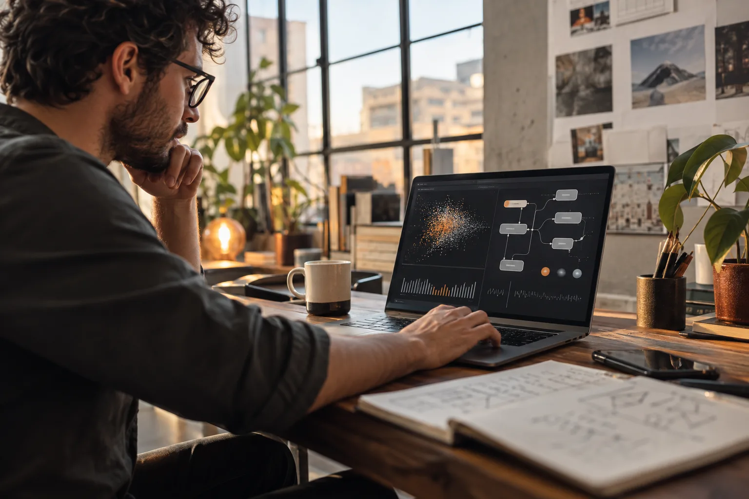 Practical intelligence, connected to real work.